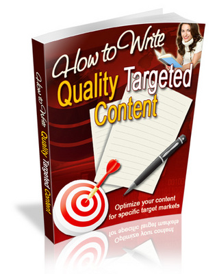 Product picture Write Quality Targeted Content With MRR